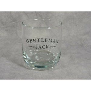 Gentleman Jack 8 Oz Rocks Glass Jack Daniel's Whiskey Barware Logo